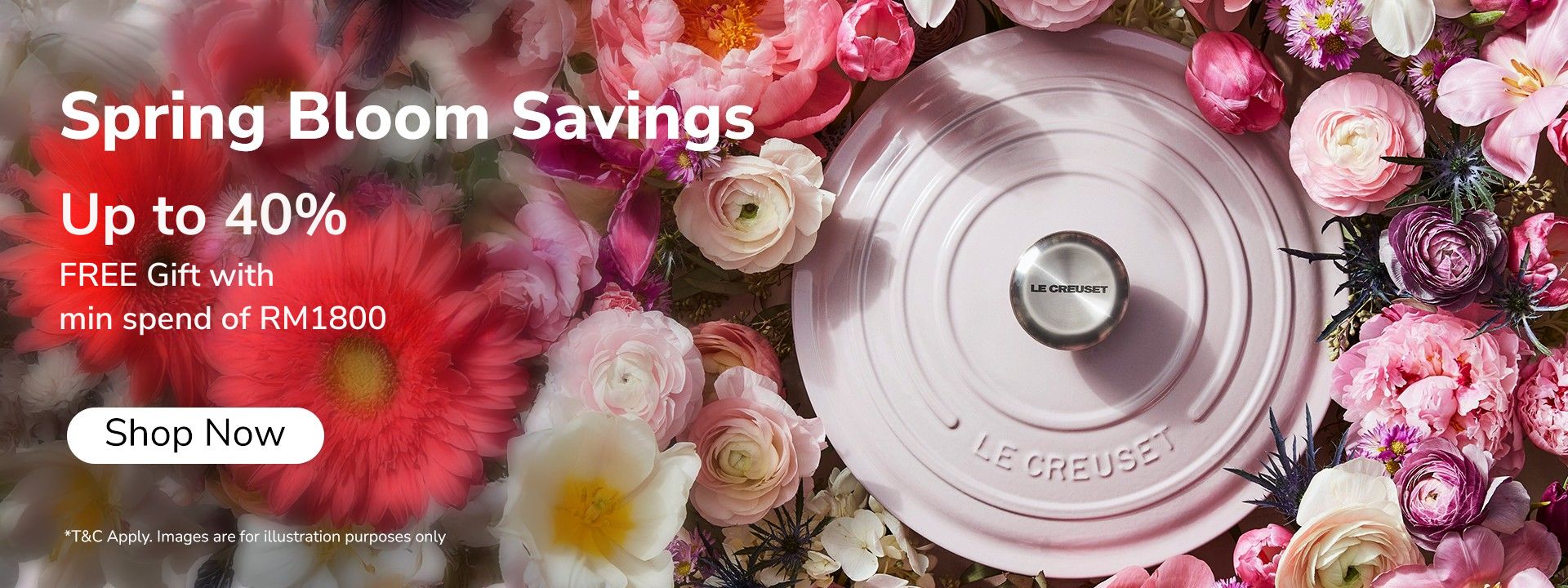 Le Creuset Spring Bloom Savings